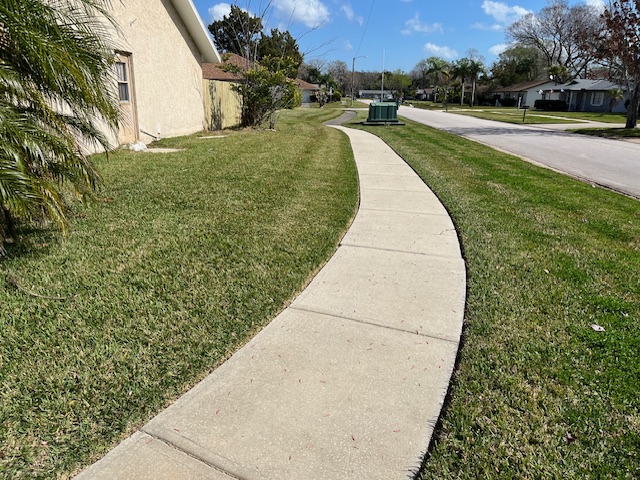 Amazing Sidewalk Washing Project In South Daytona, Florida