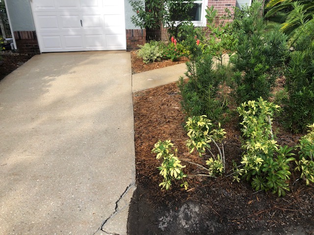 Driveway Washing Completed in Port Orange, Florida