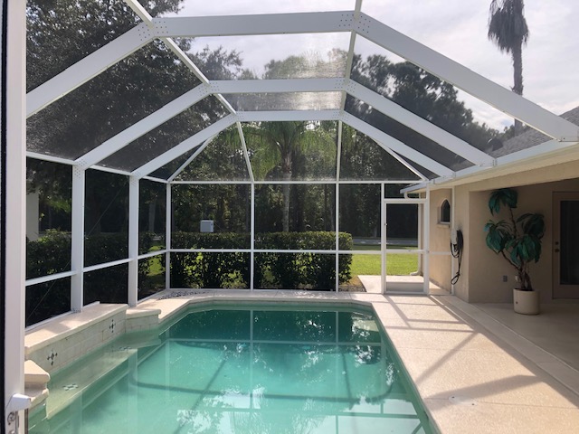 Fabulous Pool Enclosure Cleaning In Port Orange, Florida