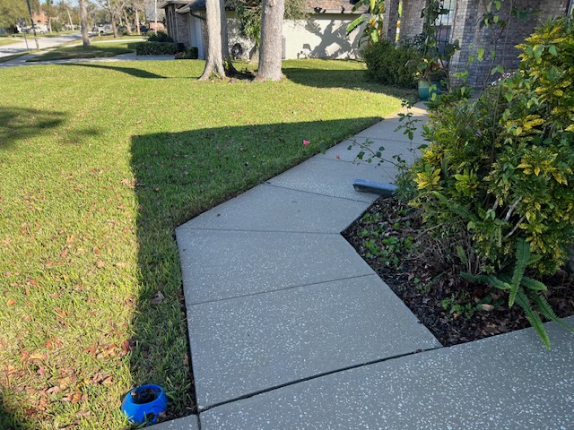 High Quality Sidewalk Washing In South Daytona, Florida 
