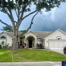 Professional-Roof-Washing-Project-Completed-In-Port-Orange-Florida 4