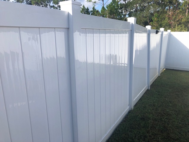 Super Fence Washing Project in New Smyrna Beach, Florida