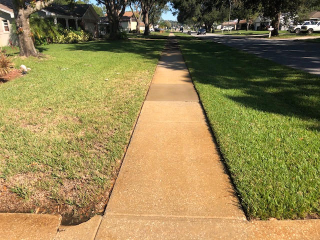Top Quality Sidewalk Washing Project in Port Orange, Florida