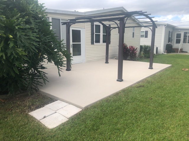Transformational Exterior Patio Painting Project in Port Orange, Florida