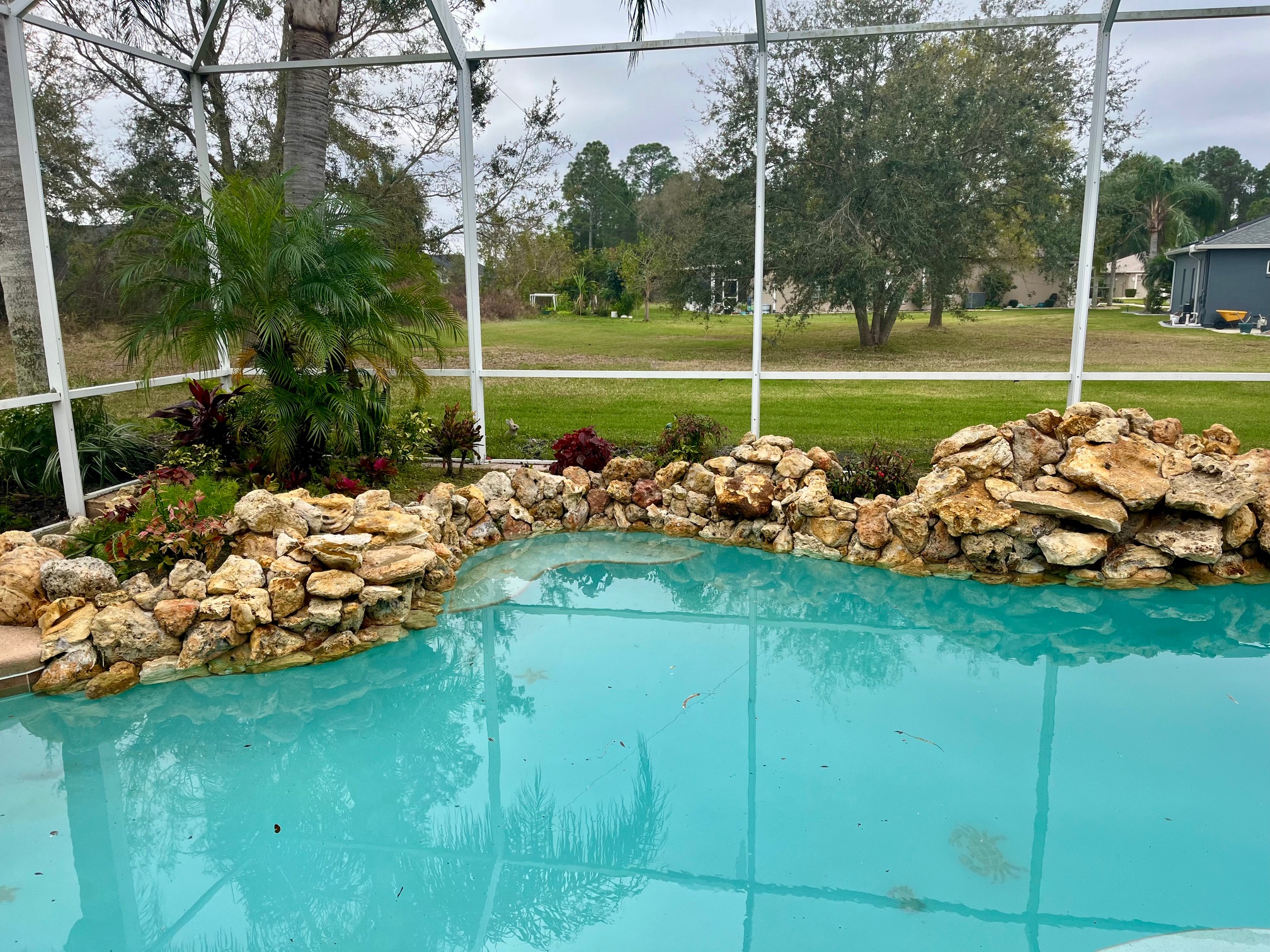 Unique Patio Cleaning Project In Port Orange, Florida