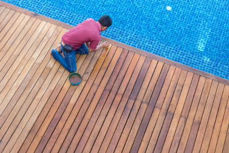 Pool Deck Painting